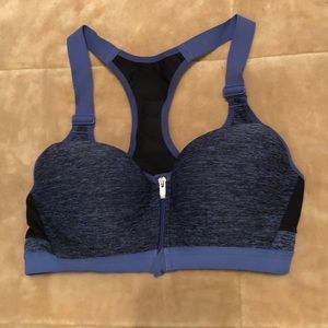 VSX sports bra, purple. 34B